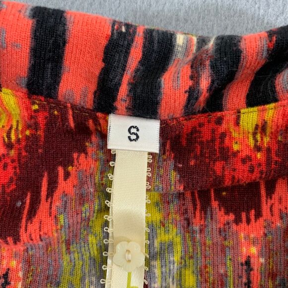 Uncle Frank Shirt Dress Womens Sz S Aztec Long Sleeve Patterned 1/4 Button Front - Picture 13 of 16